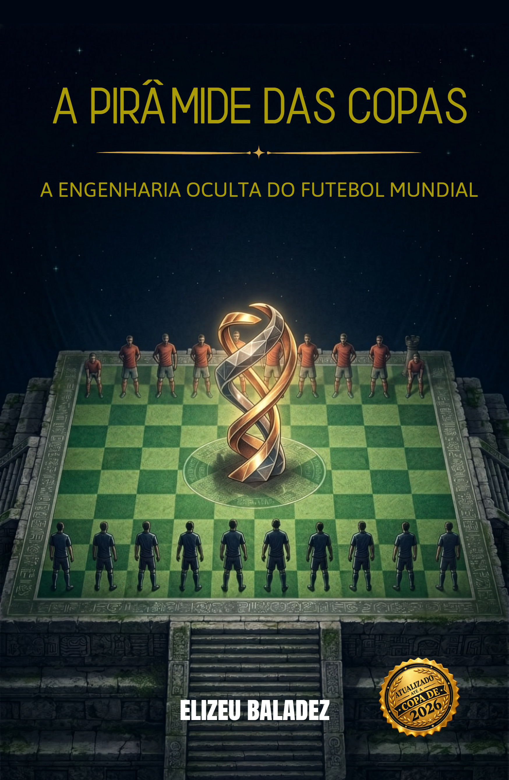Capa do livro A Pirâmide das Copas, de Elizeu Baladez